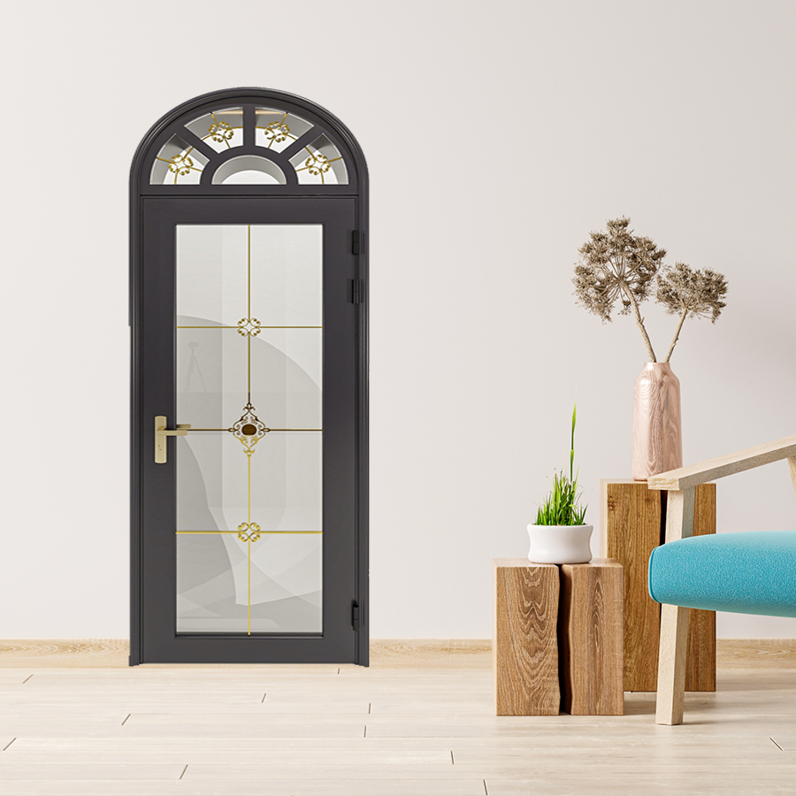 Cửa Nhôm Vân Gỗ SGD-CNVG-18