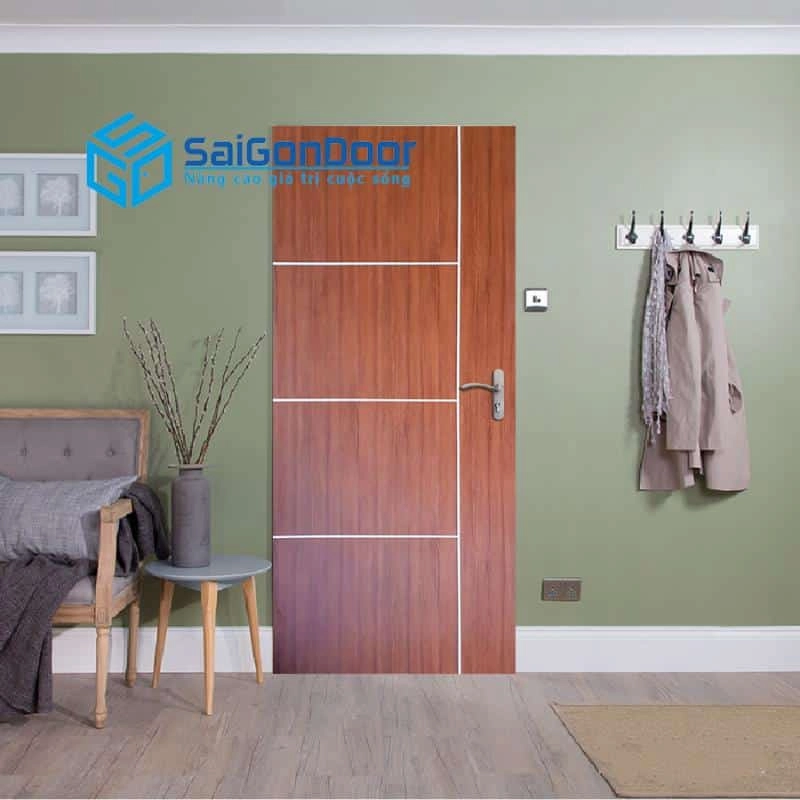 Các mẫu cửa nhựa Hàn Quốc 2 cánh phổ biến