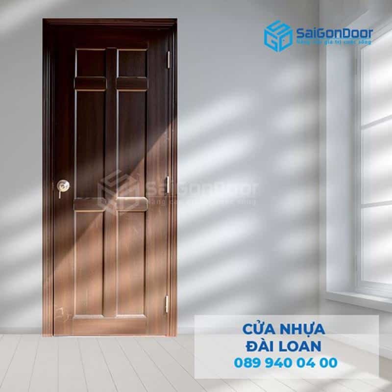 Báo giá cửa nhựa Đài Loan vân gỗ chính xác