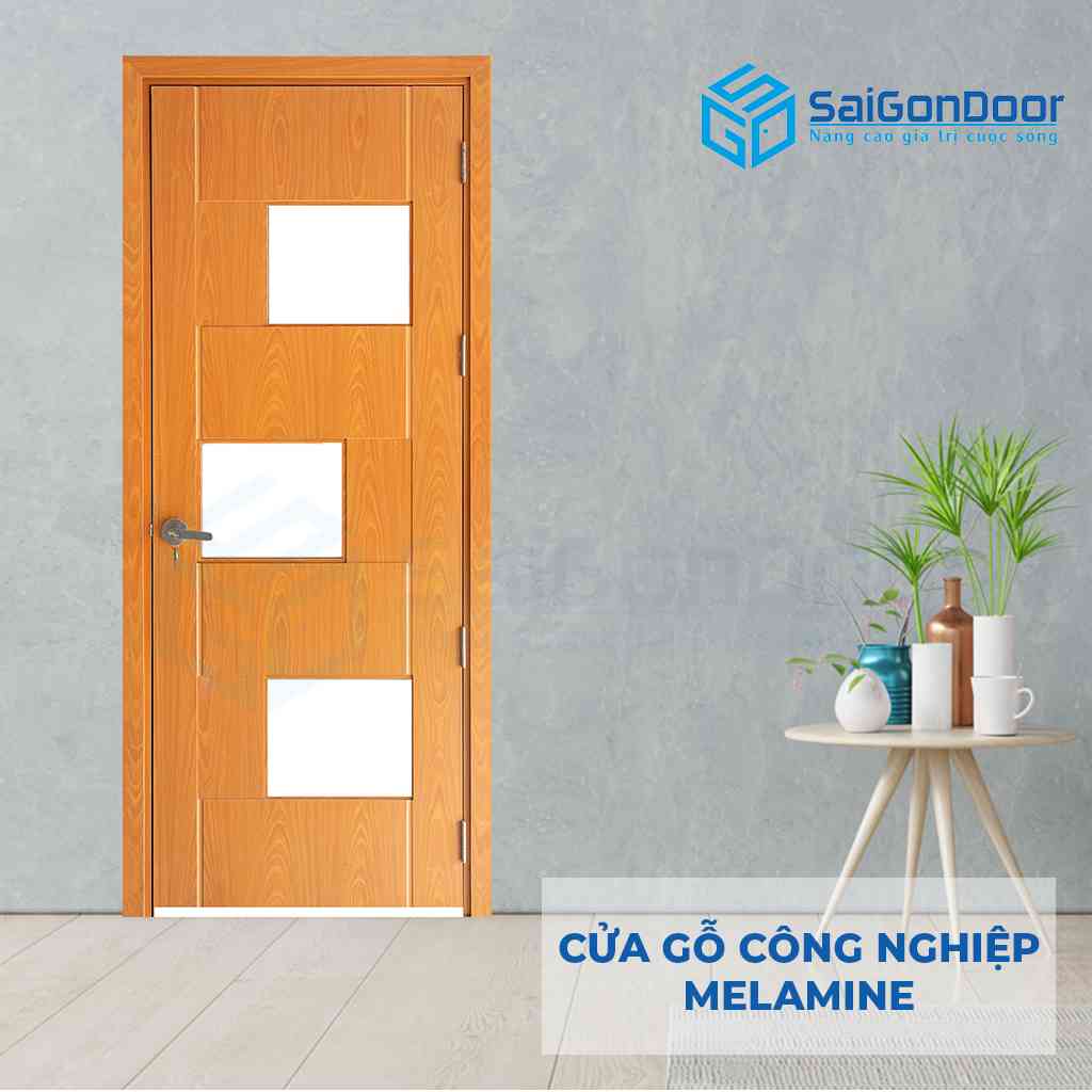 CỬA GỖ CÔNG NGHIỆP MDF MELAMINE P1G3