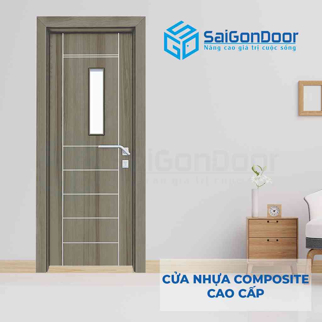 Cửa nhựa composite SGD 26G1CN SGD