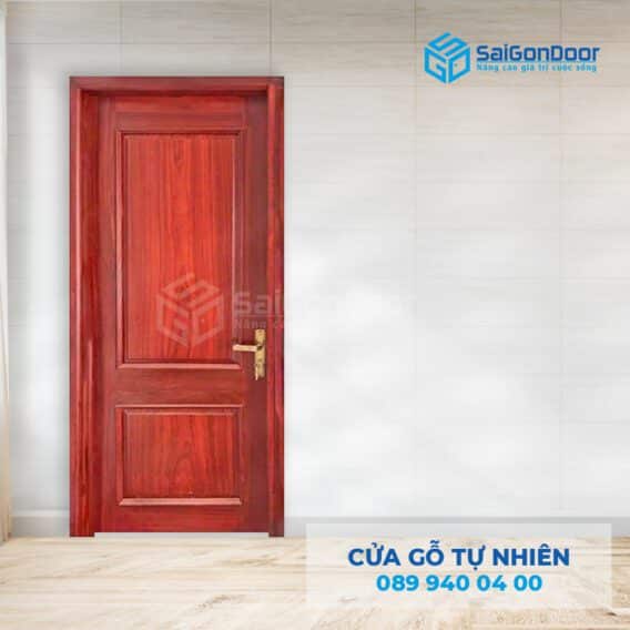 Cửa gỗ tự nhiên cao cấp dùng là cửa phòng tắm