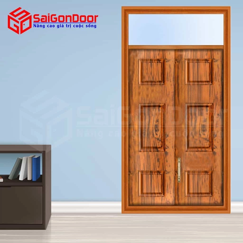 Cửa thép vân gỗ TVG-CS2H11-OT