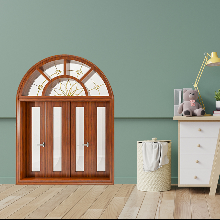 Cửa Nhôm Vân Gỗ SGD-CNVG-1