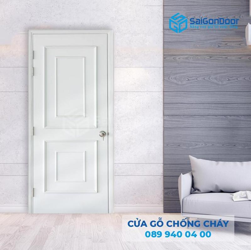 Cấu tạo cửa gỗ chống cháy 120 phút