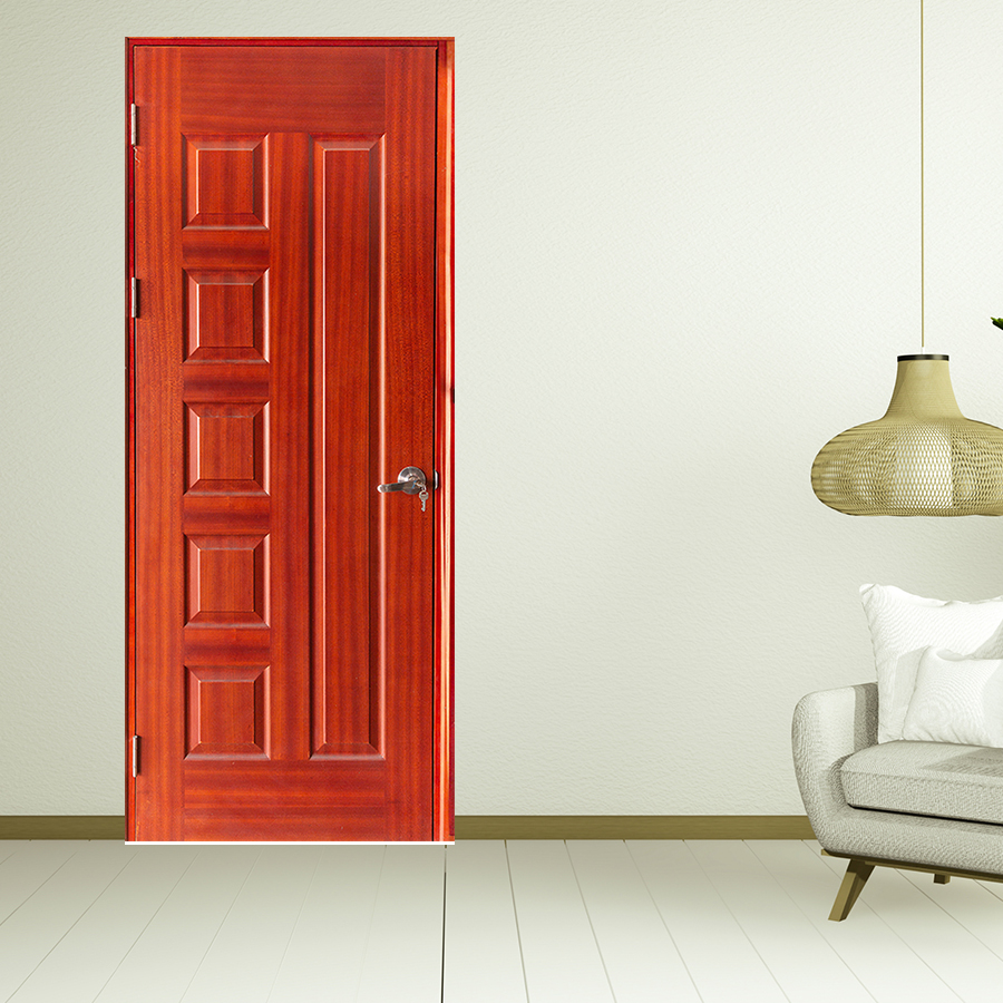 CỬA GỖ PHÒNG NGỦ PN HDF Veneer 6A Cam xe