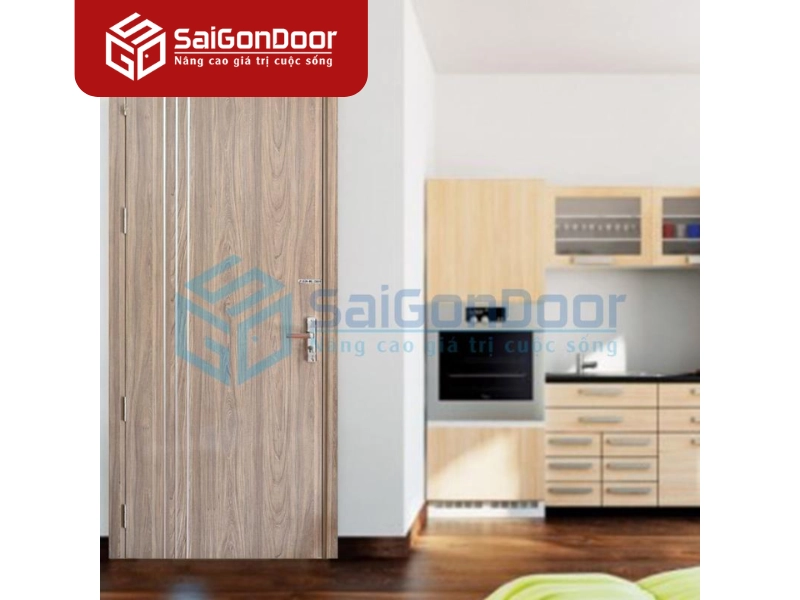 Cửa gỗ công nghiệp MDF Veneer