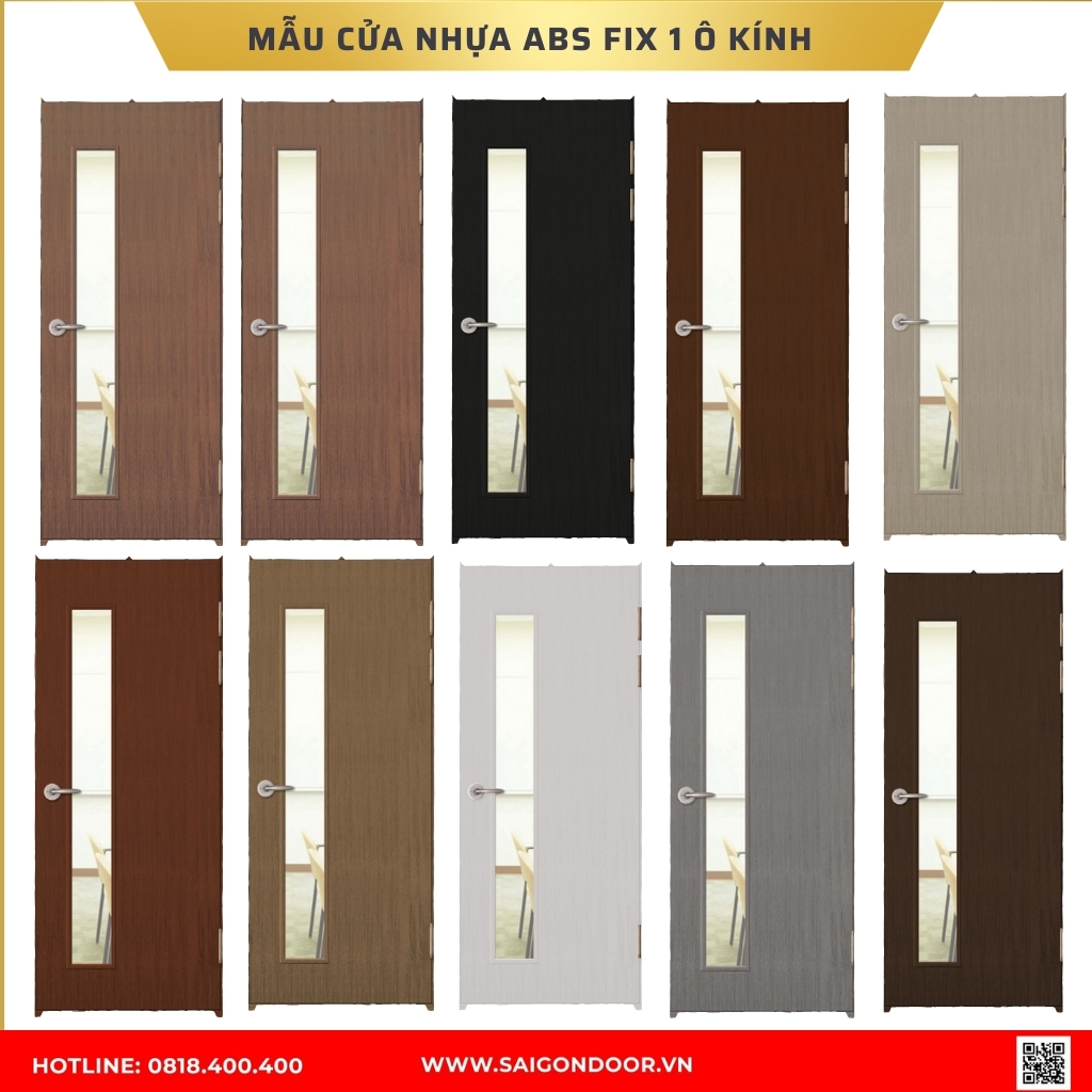 Mẫu cửa nhựa ABS Hàn Quốc Vĩnh Long