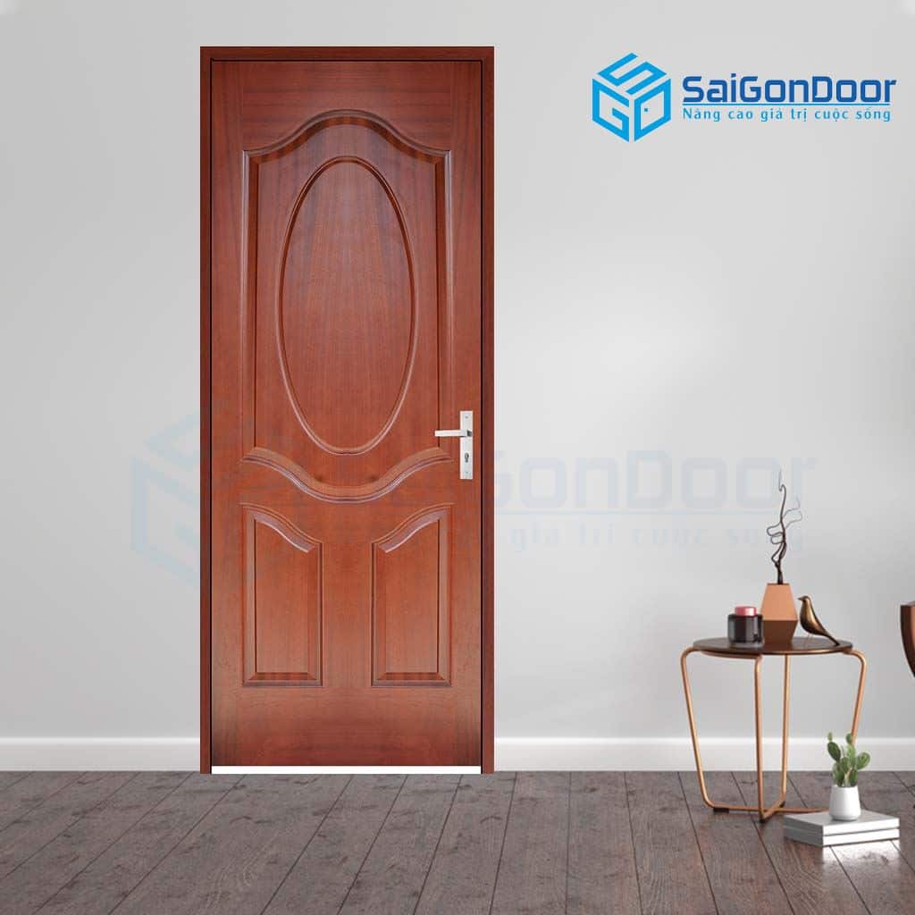 CỬA GỖ CAO CẤP SAIGONDOOR HDF Veneer 3A-cam xe (2)