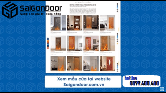 Điểm ưu cửa nhựa giả gỗ saigondoor