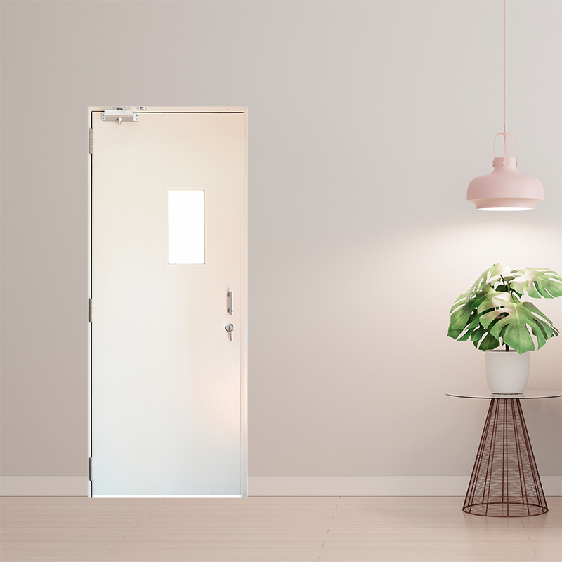 Cửa thép chống cháy TCC P1G1 kính chống cháy 2