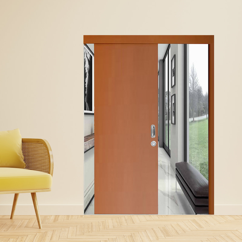 Cửa gỗ công nghiệp Cửa lùa trượt MDF P1 2K