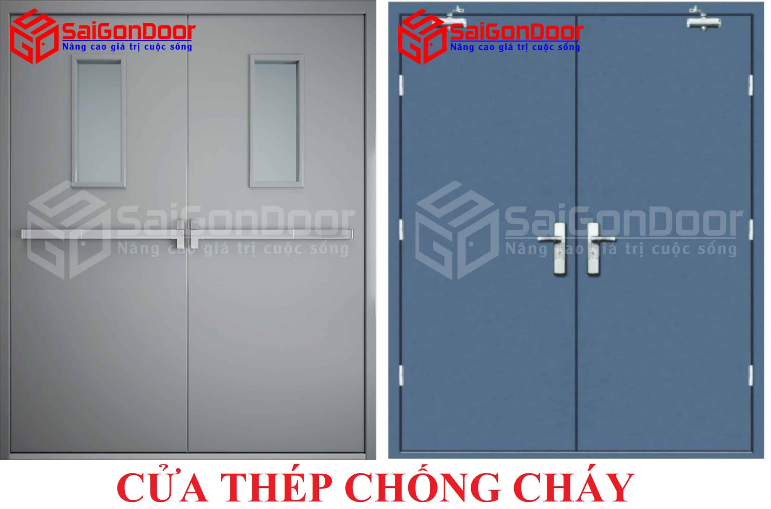 Cửa thép chống cháy 