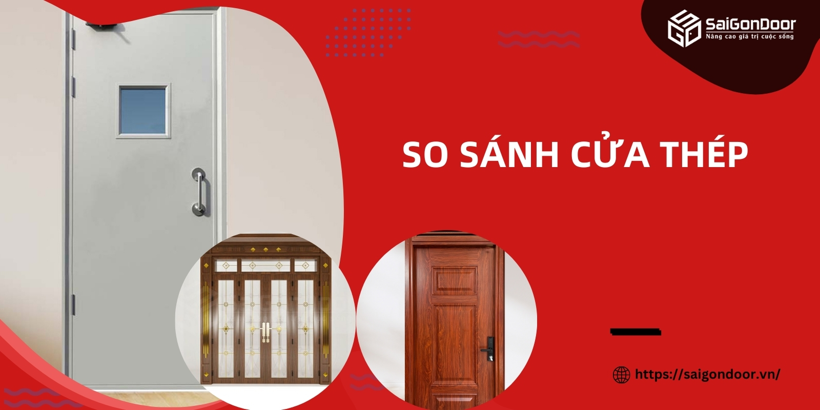 So Sánh Cửa Thép, Cửa Gỗ, Cửa Nhôm Vân Gỗ Cập Nhật 2024