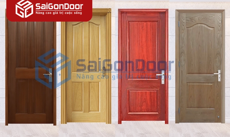 các loại cửa gỗ tự nhiên