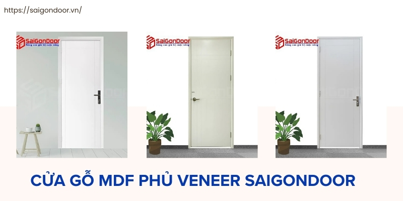 Mua cửa gỗ MDF phủ Veneer tại Sài Gòn Door 