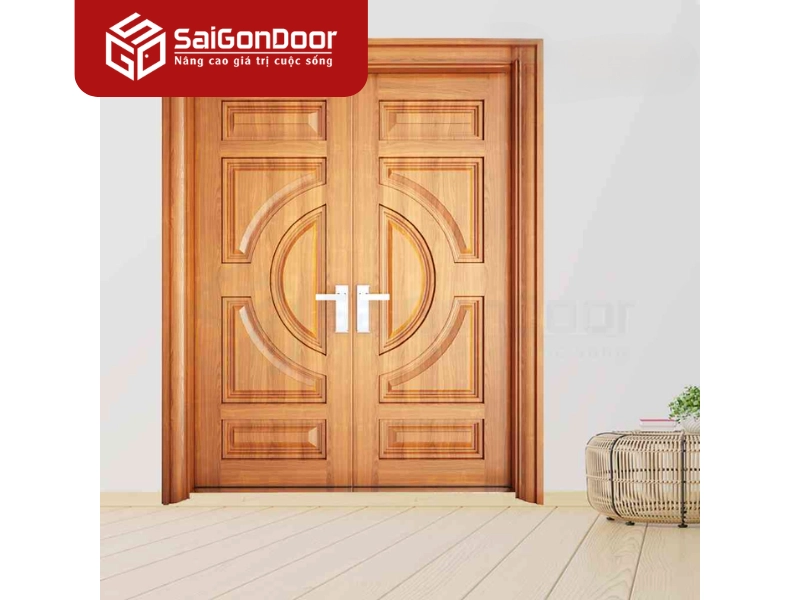 Báo giá cửa thép vân gỗ mới nhất 