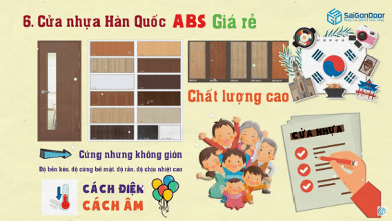 Những ưu điểm cửa nhựa Hàn Quốc Những ưu điểm cửa nhựa Hàn Quốc