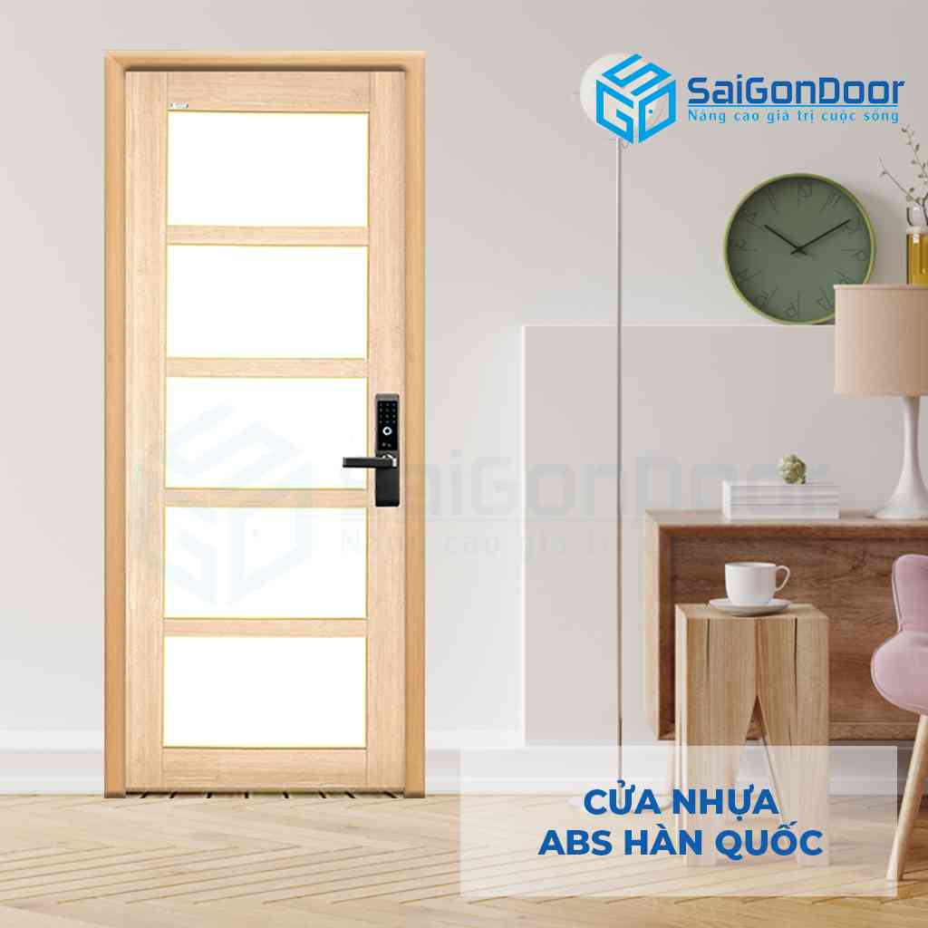 CỬA NHỰA ABS HÀN QUỐC KOS PVC SD1