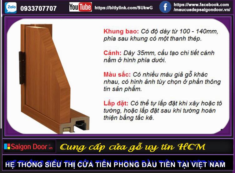 Các loại cửa nhựa vân gỗ đang được dùng nhiều nhất