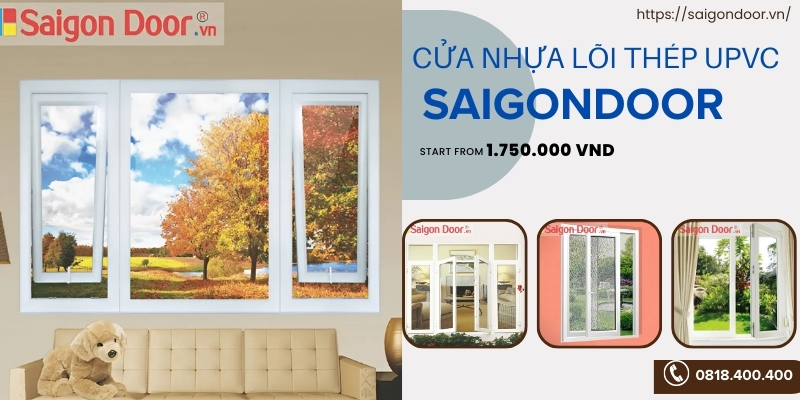 Tìm hiểu về cửa nhựa lõi thép uPVC là gì?