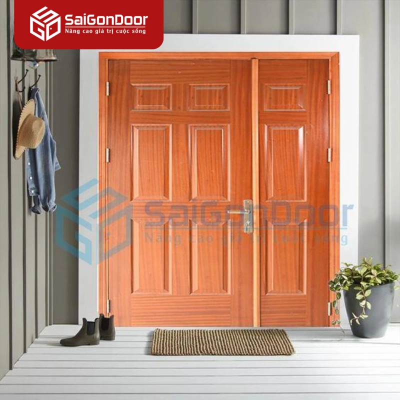 Cửa Gỗ HDF Veneer MBC.V9A-OAK