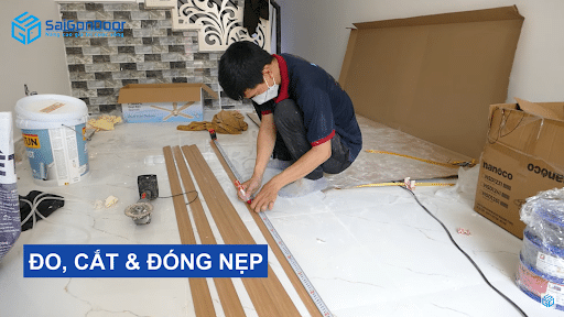 Đo, cắt và đóng nẹp