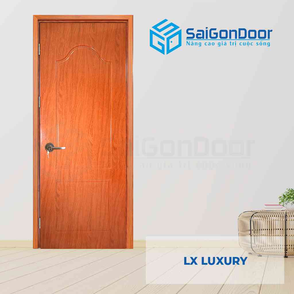 Mẫu cửa nhựa Composite Sungyu mã LX