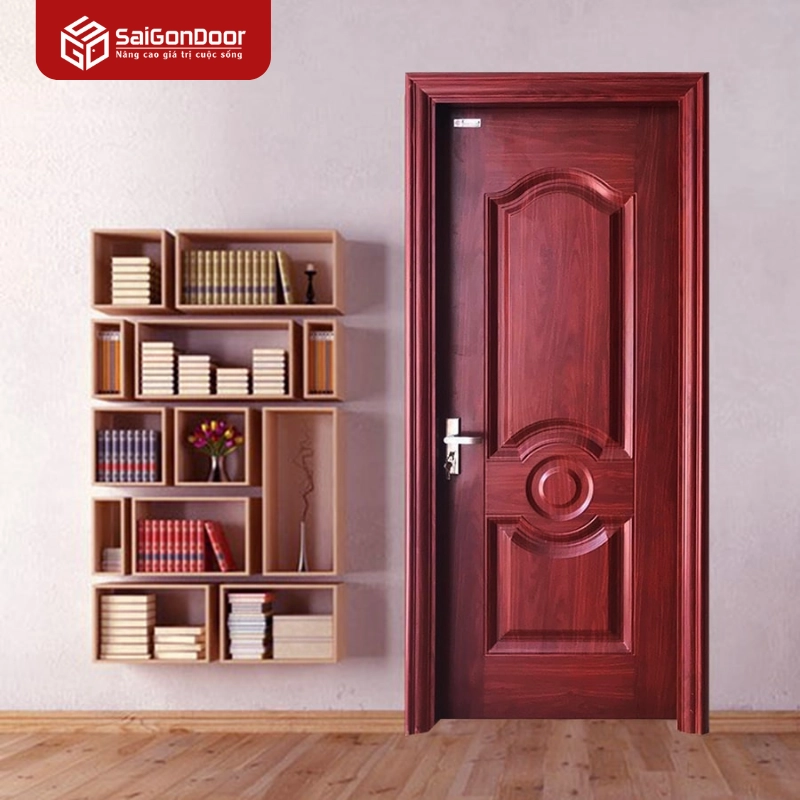 Cửa thép vân gỗ SGD-14