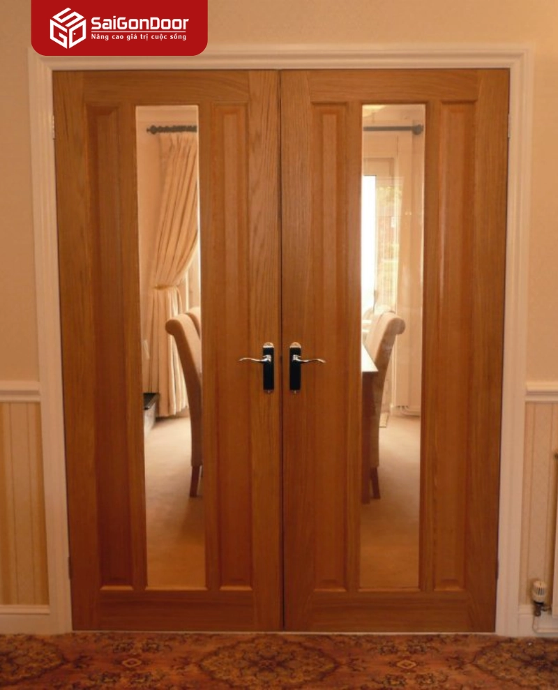 Những tiêu chí quan trọng khi lựa chọn mẫu cửa gỗ 2 cánh đẹp