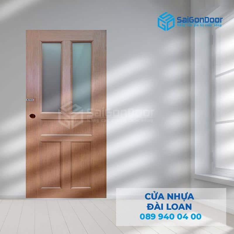 Cửa nhựa Đài Loan ghép thanh đẹp