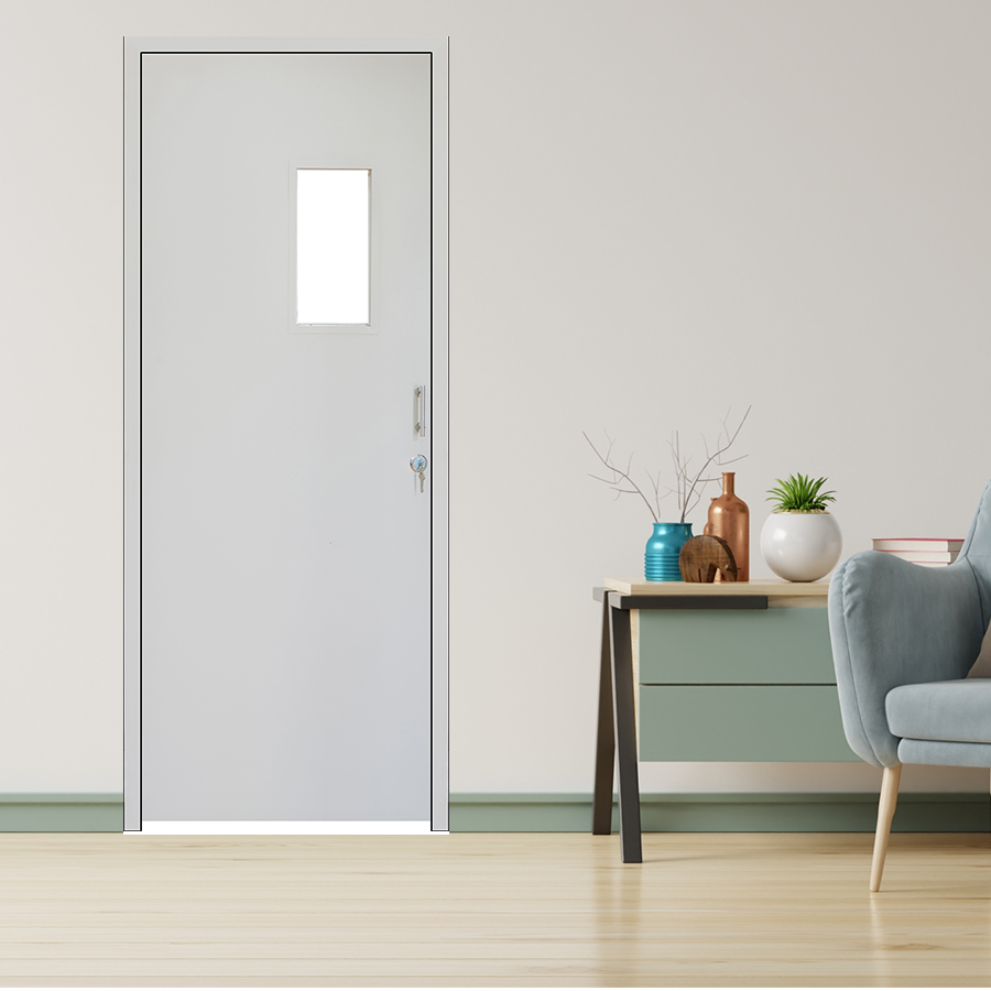 Cửa thép chống cháy TCC P1G1