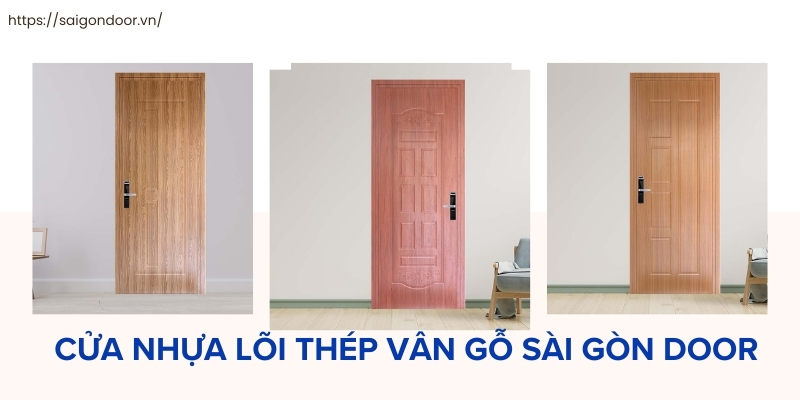 Bảng giá cửa nhựa lõi thép vân gỗ 