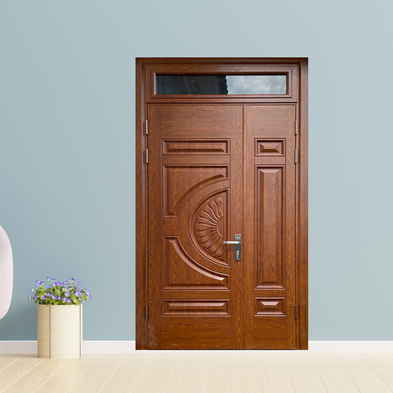 Cửa Thép Vân Gỗ SGD-KM.TVG-2CL-9