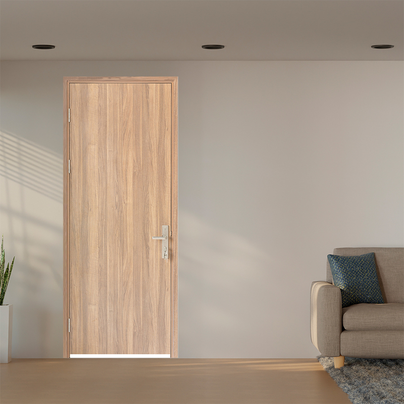 Cửa Gỗ Chống Cháy GCC.P1-WALNUT
