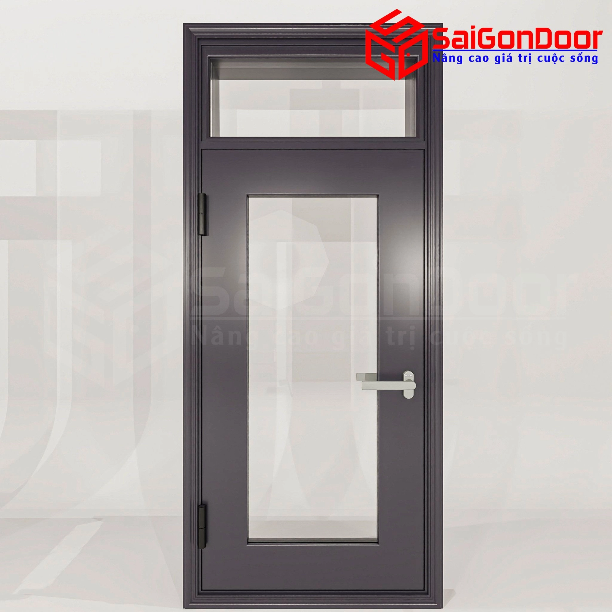 Cửa nhôm vân gỗ SGD CNVG-43