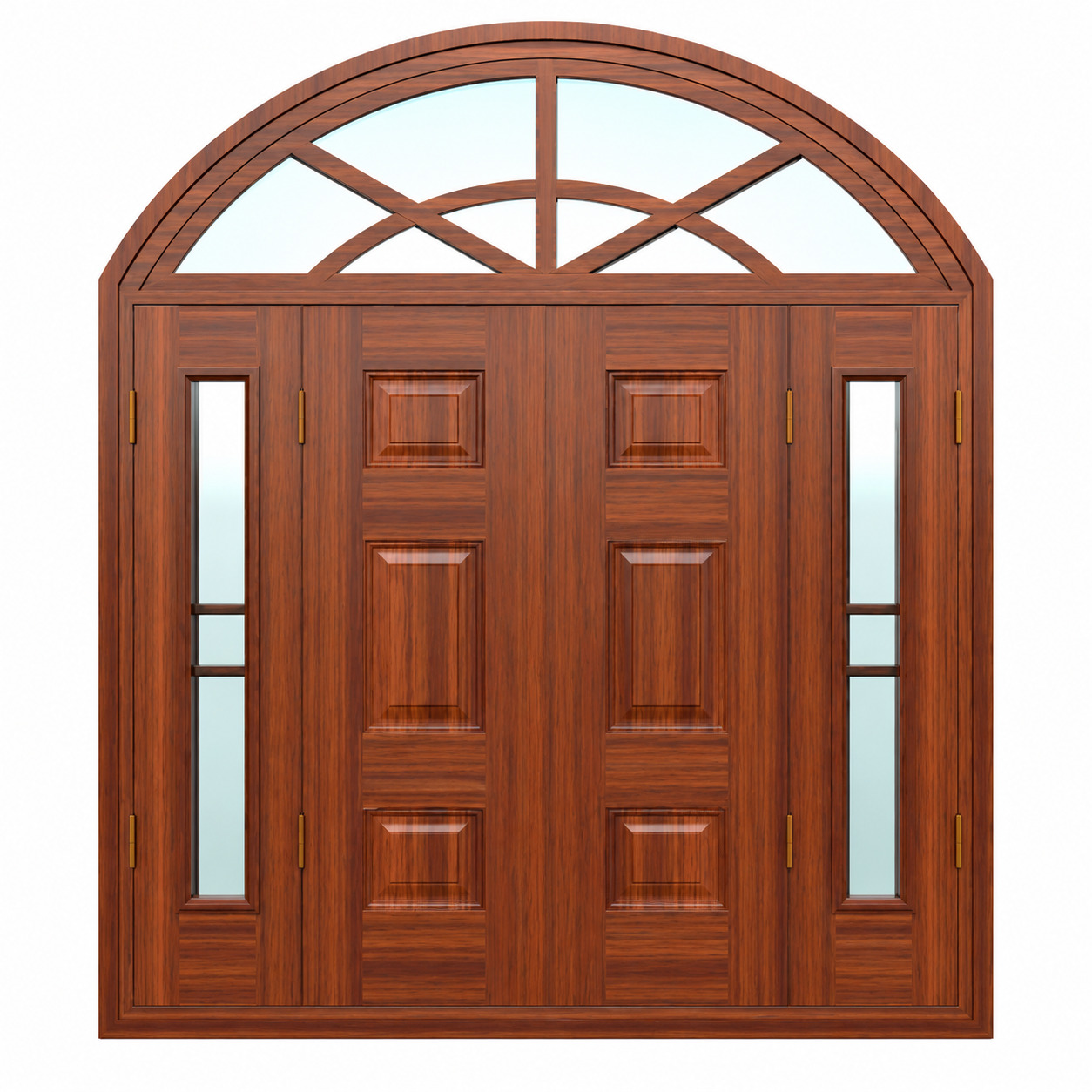Cửa Sổ Thép Vân Gỗ SGDCSTVG-12