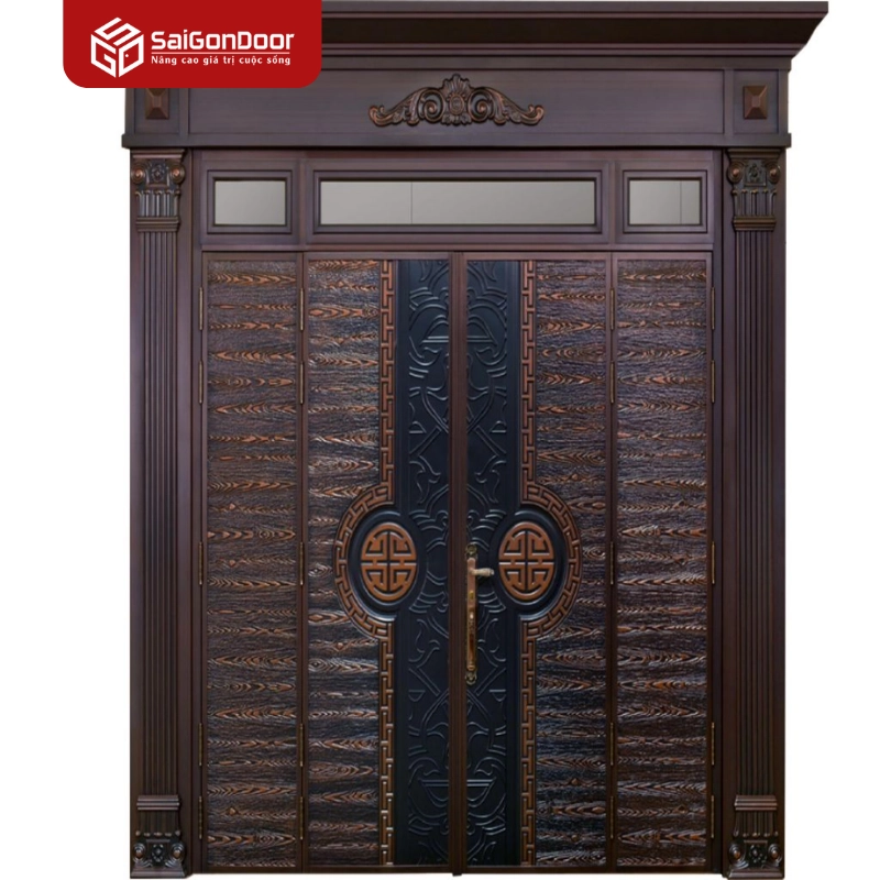 SaigonDoor – Địa chỉ uy tín cung cấp cửa thép vân gỗ 5D Classic cách âm