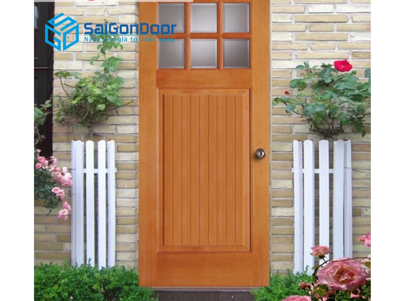 Cửa gỗ giá rẻ SGD-01