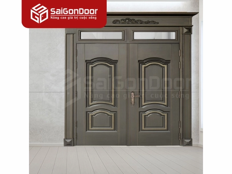 Quy trình đặt hàng và lắp đặt cửa thép vân gỗ Saigondoor tại Xã Bình Mỹ