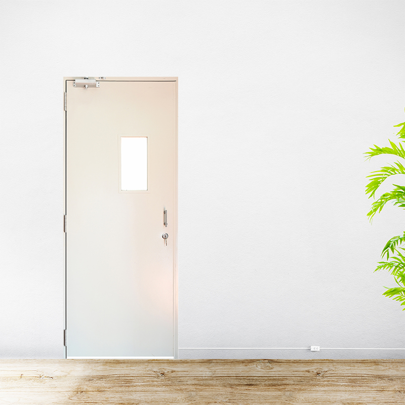 Cửa thép chống cháy TCC P1G1 kính chống cháy 2