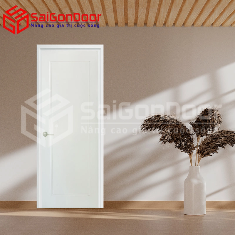 Dòng cửa nhựa giả gỗ hiện đại tối giản