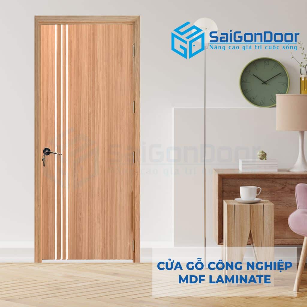 CỬA GỖ CÔNG NGHIỆP MDF LAMINATE P1R3 (3)