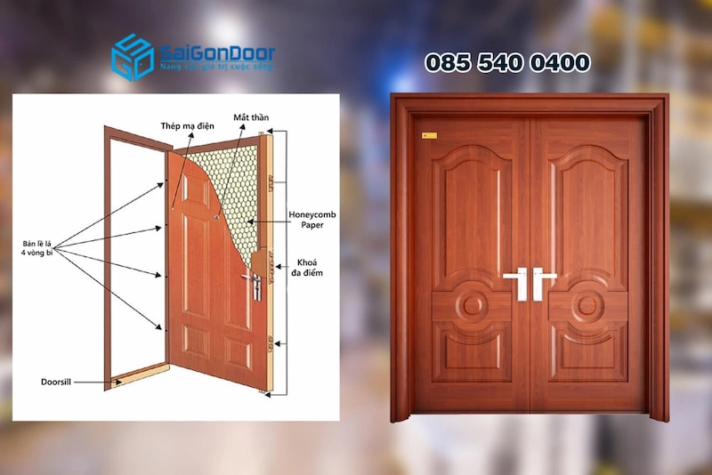 Cấu trúc vật liệu thép đạt chuẩn chất lượng cao