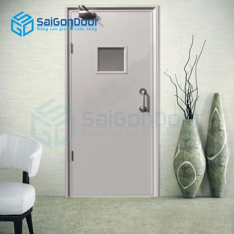 Cửa thép chống cháy TCC-P1G1-C3