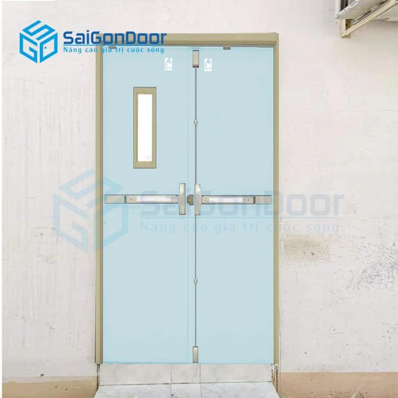 Phân loại cửa chống cháy 2 cánh phổ biến
