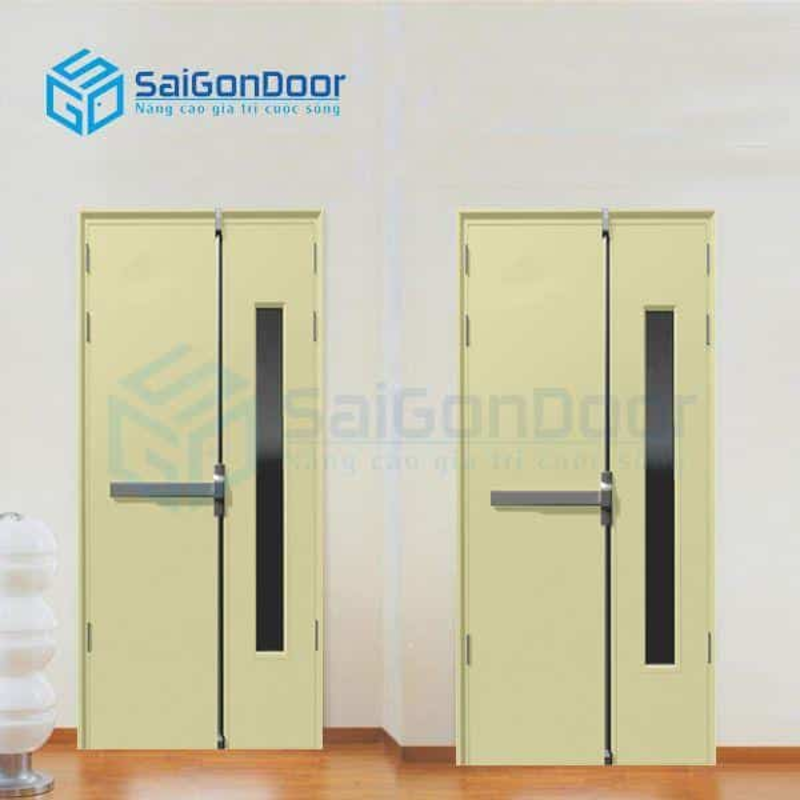 Cửa thép chống cháy TCC. P1G1B-C2