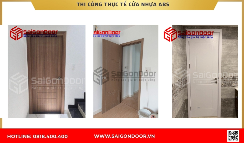 ình ảnh thi công thực tế cửa nhựa Hàn Quốc Cà Mau