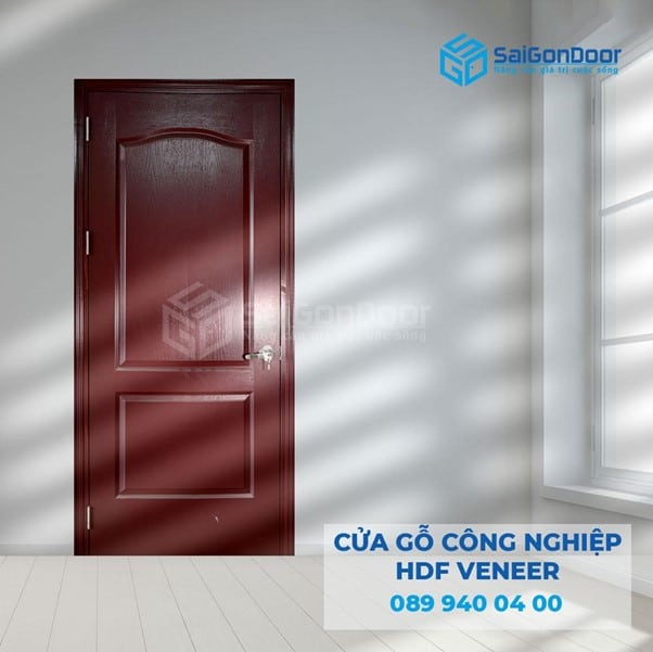 Cửa gỗ công nghiệp HDF có tốt không? Tiêu chí chọn mua cửa gỗ HDF