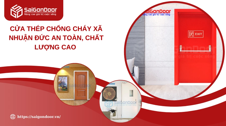 Cửa Thép Chống Cháy Xã Nhuận Đức An Toàn, Chất Lượng Cao 